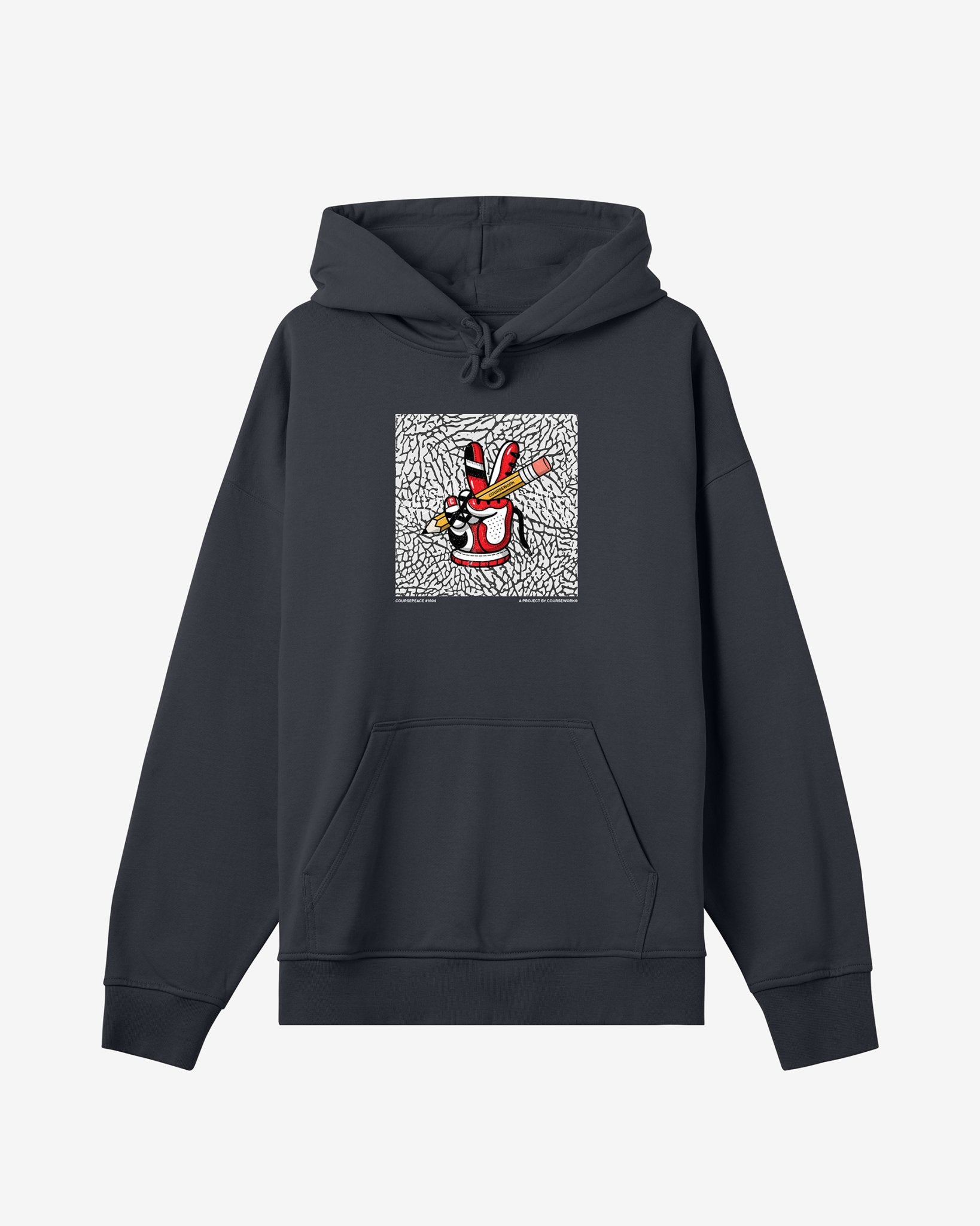 CoursePeace® #1604 "Grail Peace" Hoodie - Coursework