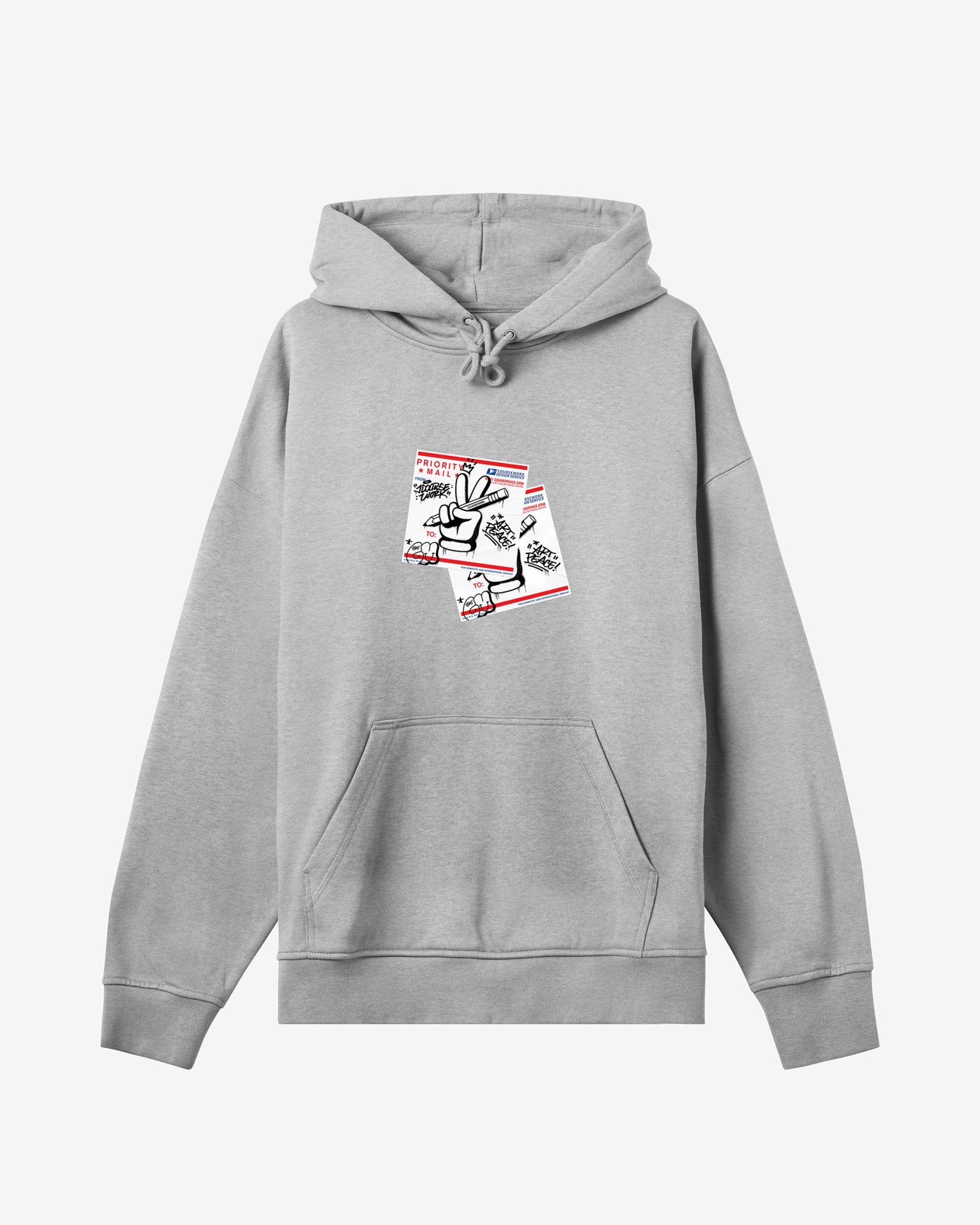 CoursePeace® Slap Tag Hoodie - Coursework