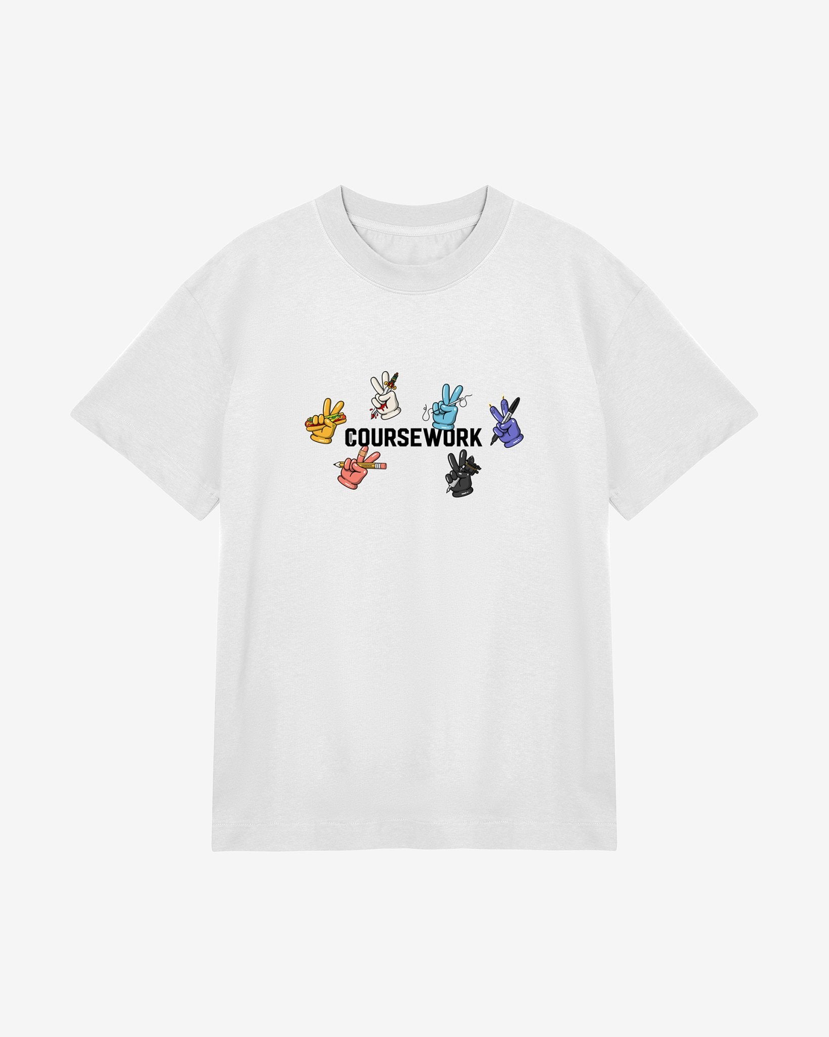 CoursePeace® Throwing Peaces Tee - Coursework