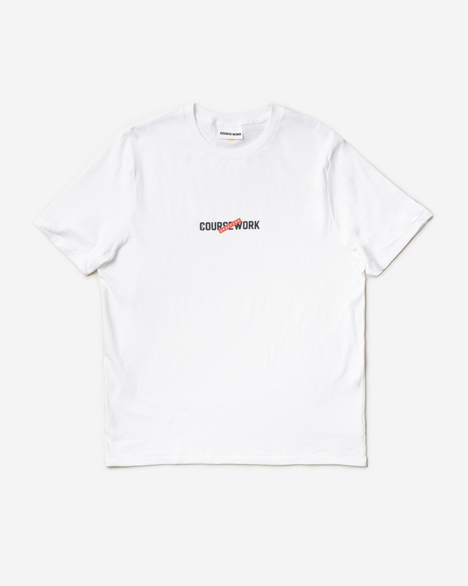 Creative Label Tee - White - Coursework