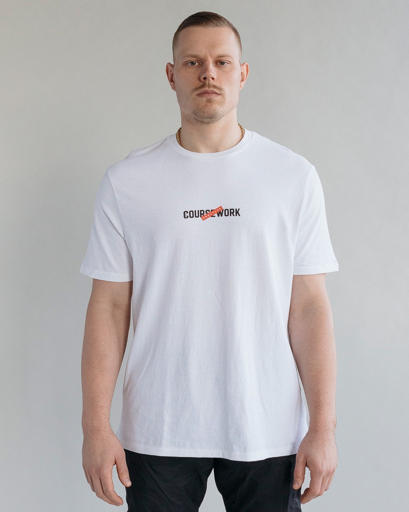 Creative Label Tee - White - Coursework