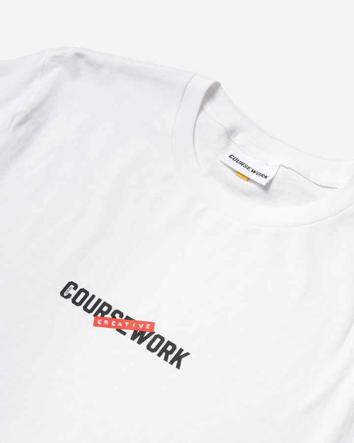 Creative Label Tee - White - Coursework