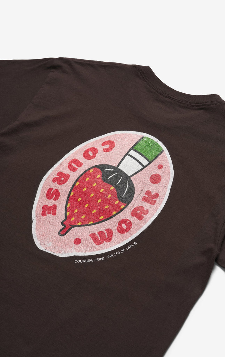 Fruits of Labor Tee "Strawberry" - Coursework