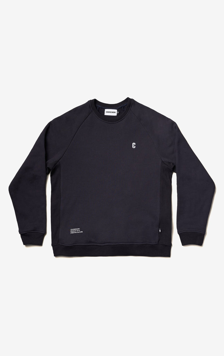 Icon Crewneck Sweatshirt - Navy - Coursework