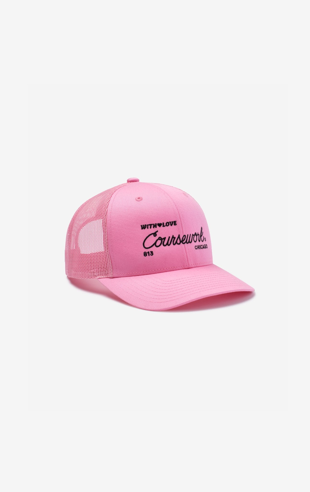 Pearl Script Trucker Cap - Coursework