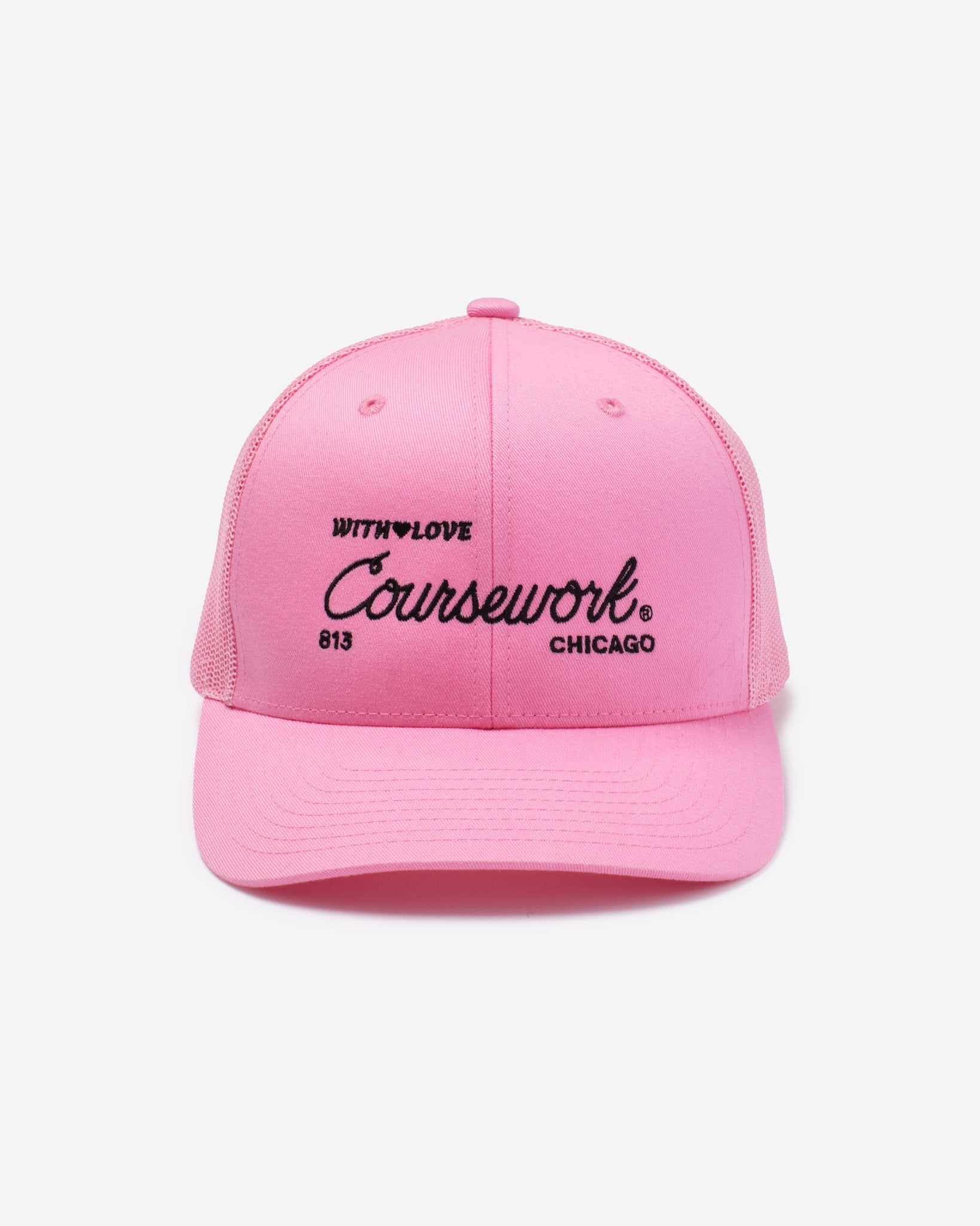 Pearl Script Trucker Cap - Coursework