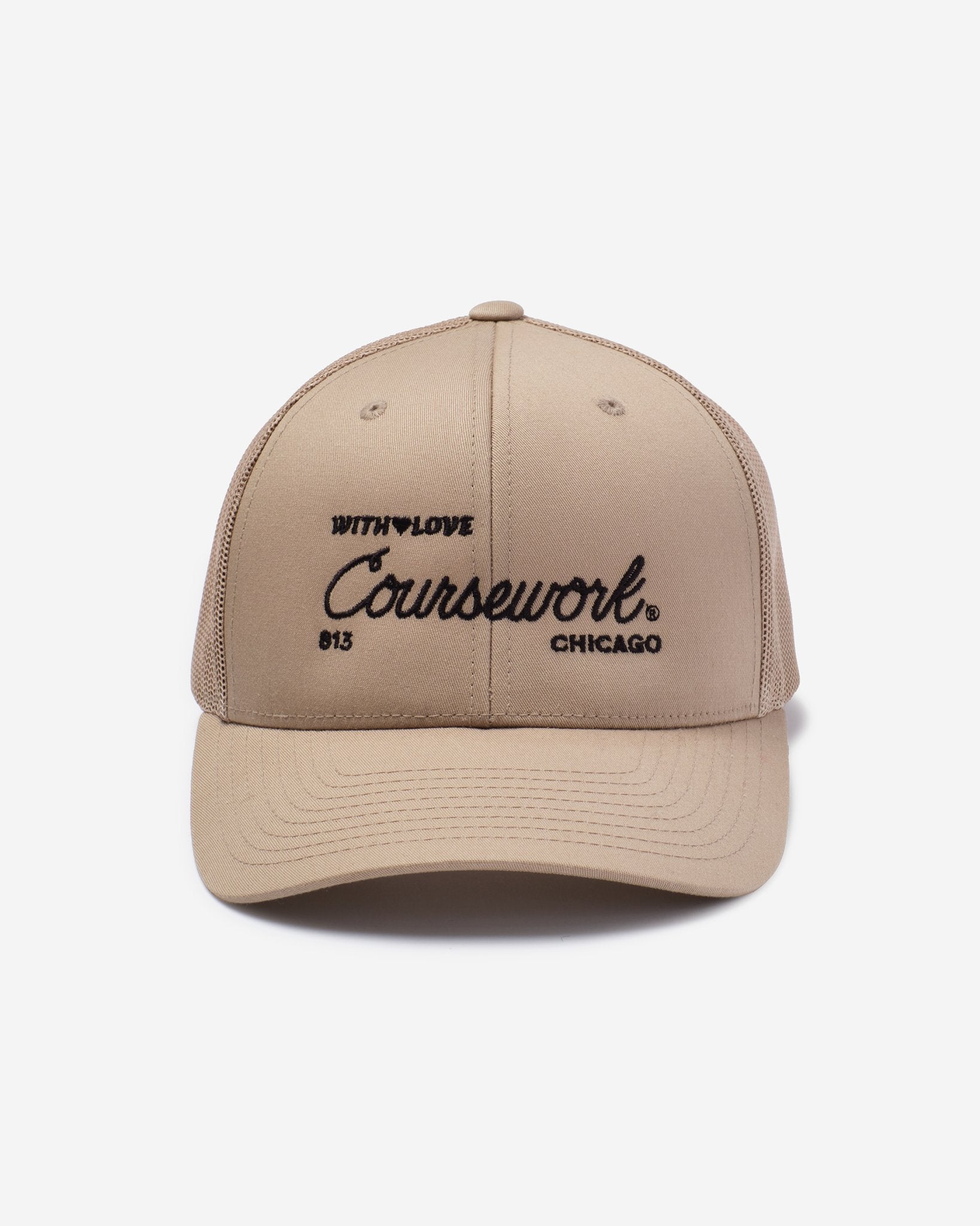 Pearl Script Trucker Cap - Coursework