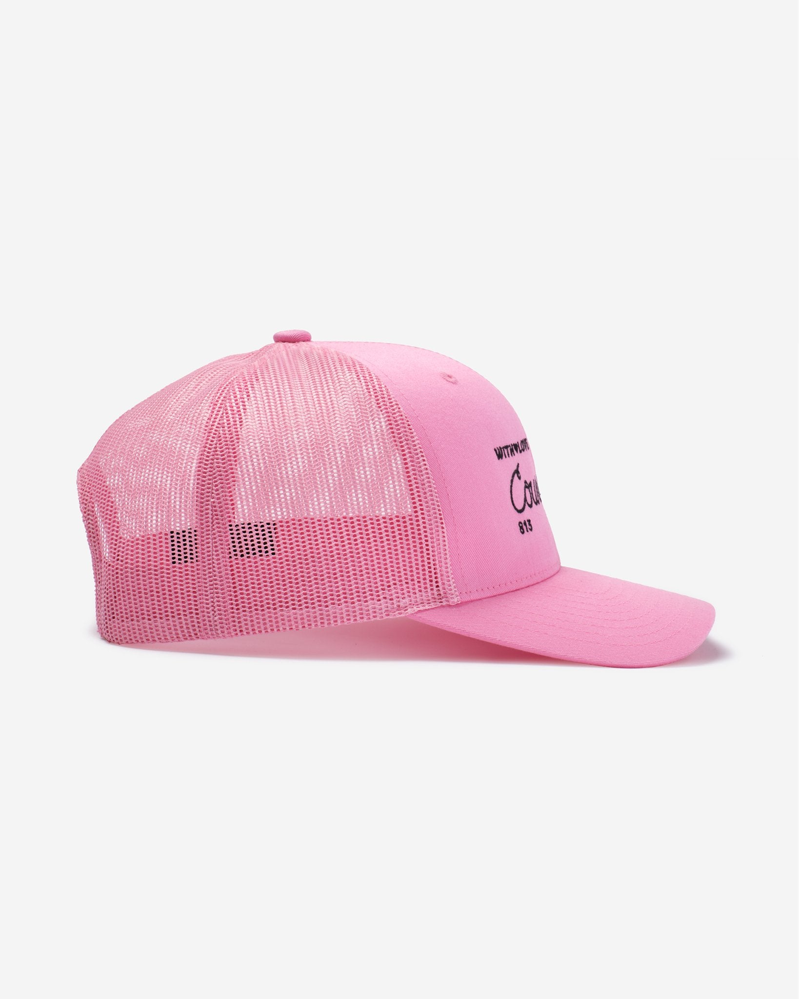 Pearl Script Trucker Cap - Coursework