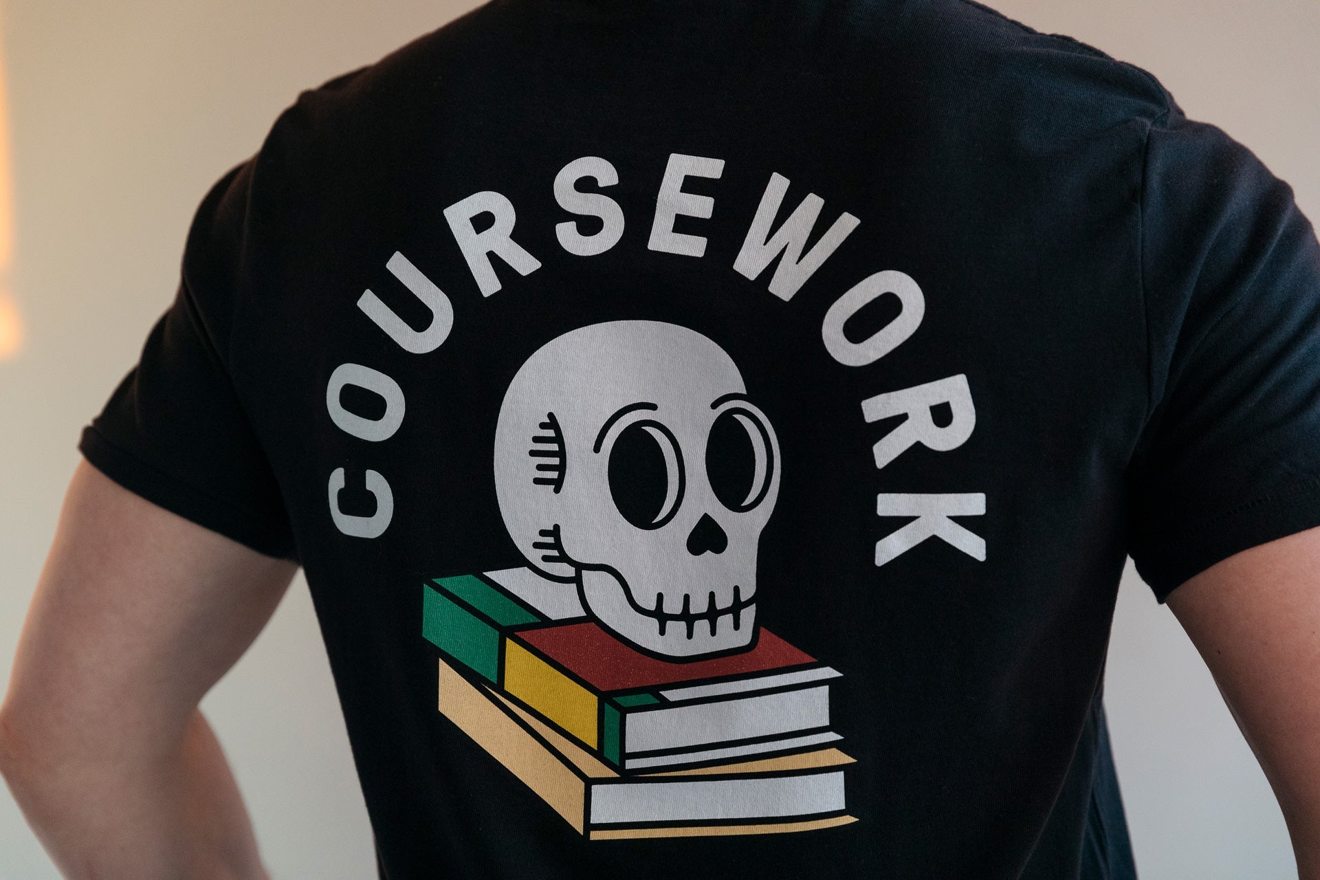 Required Reading Tee - Black - Coursework