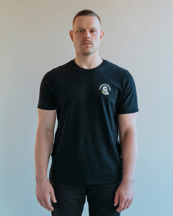 Required Reading Tee - Black - Coursework