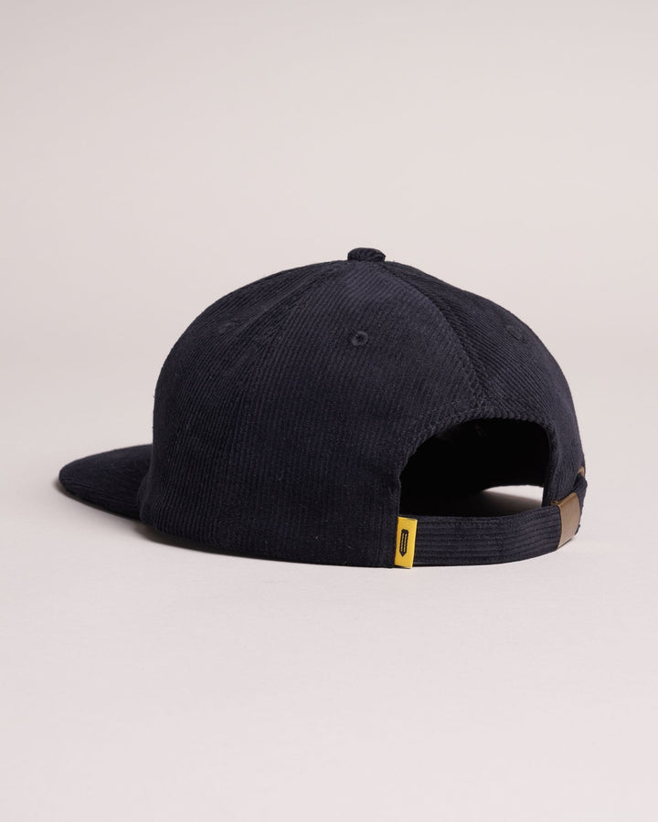 Varsity Corduroy Cap - Black - Coursework