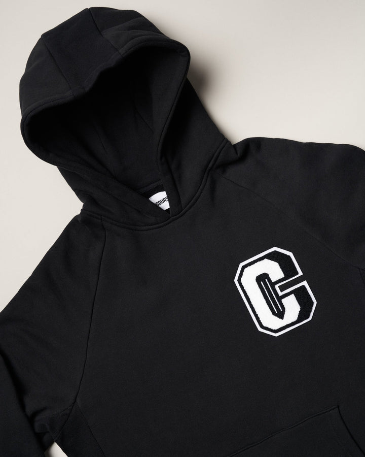 Varsity Hoodie - Black - Coursework